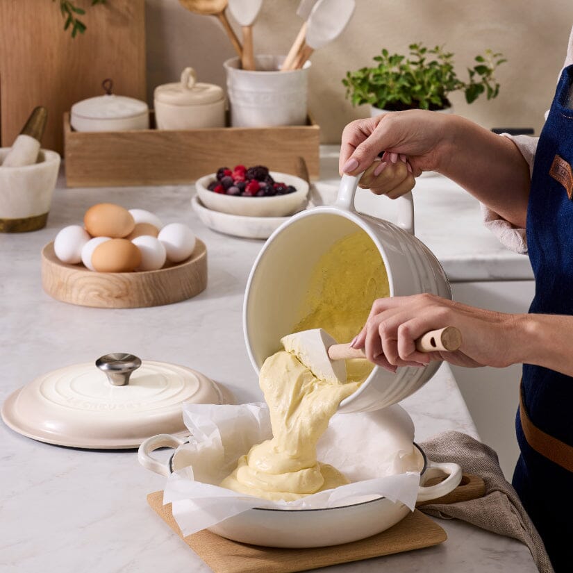 Braadpan Le Creuset Campagnard Meringue 26 cm Braadpan Le Creuset 