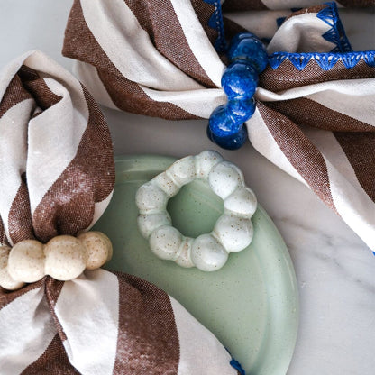 BYON - Servetringen Porto - Beige - 4 Stuks Servetringen BYON 