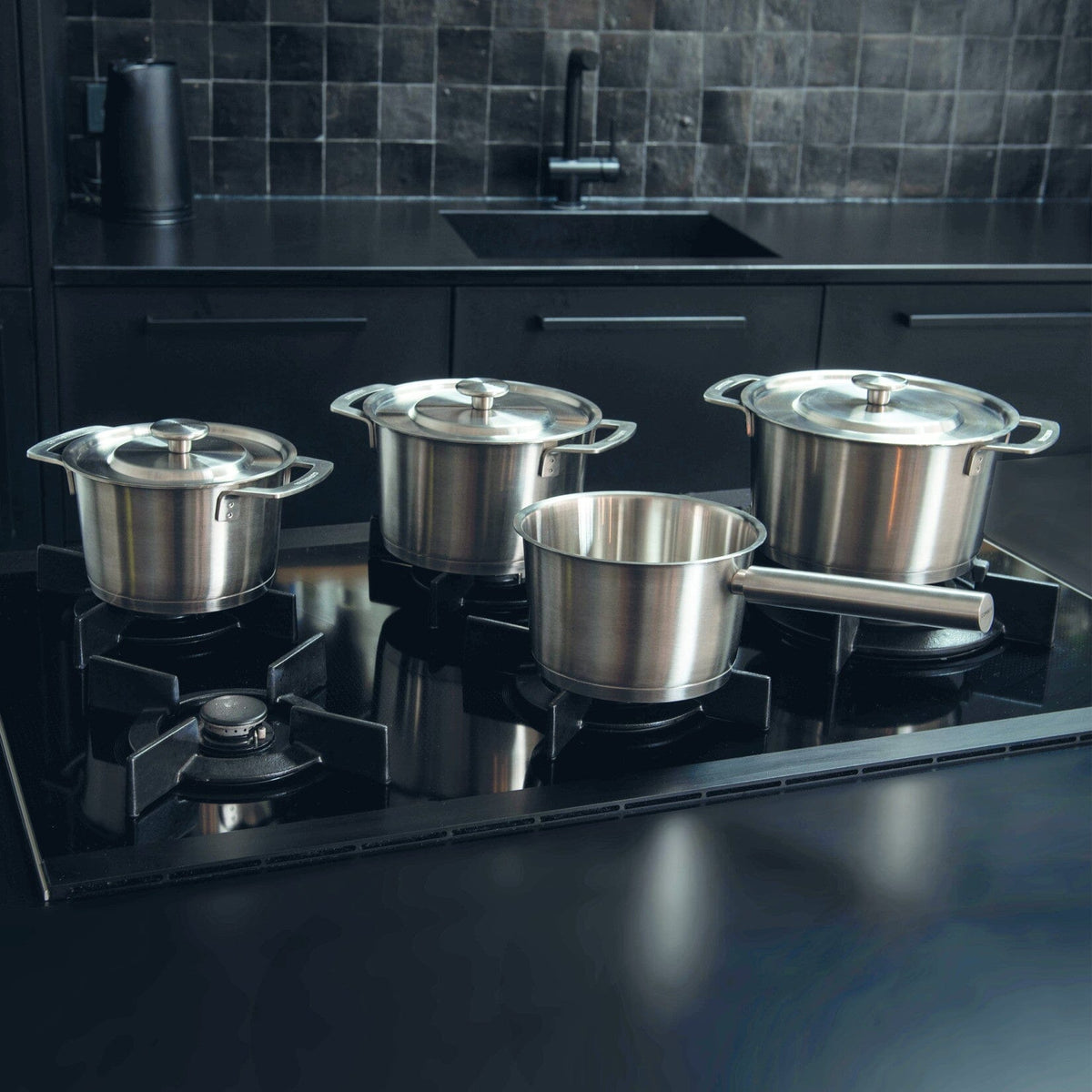 Stainless steel pans