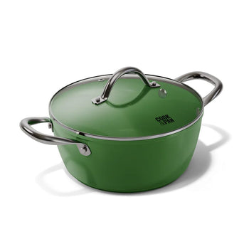 Cook & Pan - Go Green Kookpan 24 cm met glazen deksel Kookpan Cook & Pan 