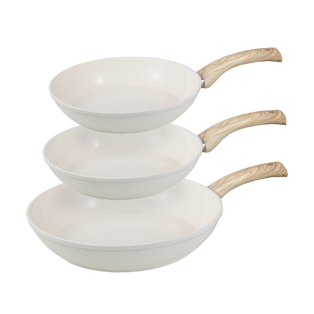 Cook & Pan - Go Ivory Koekenpannenset 3-delig Pannenset Cook & Pan 