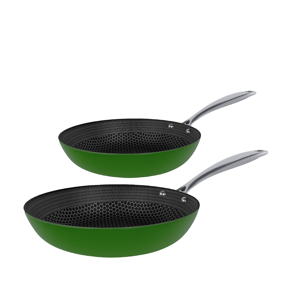 Cook & Pan - Honey Go Green Koekenpannenset 2-delig Pannenset Cook & Pan 