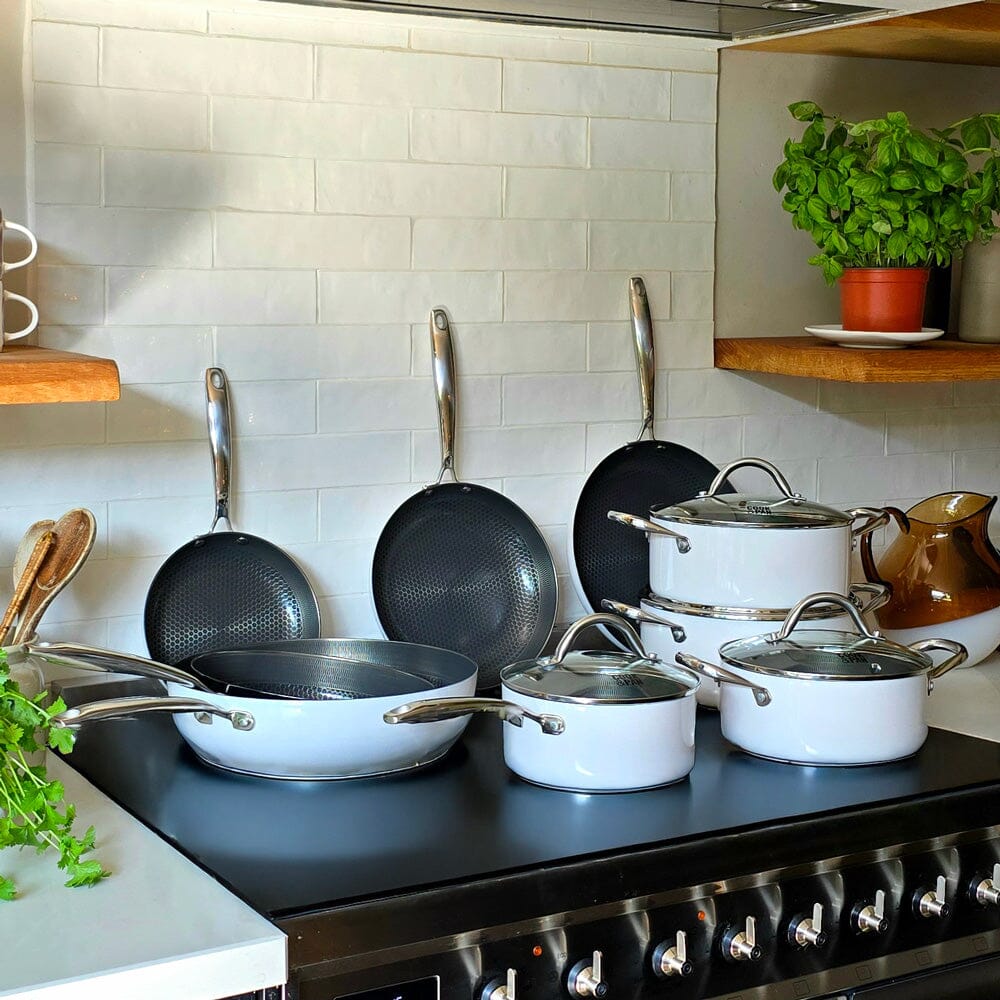 Cook & Pan - Honey Go Ivory Wokpan 30 cm Cook & Pan 