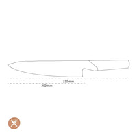 Global - G-2220BR Messenset + Slijper Koksmes Global 