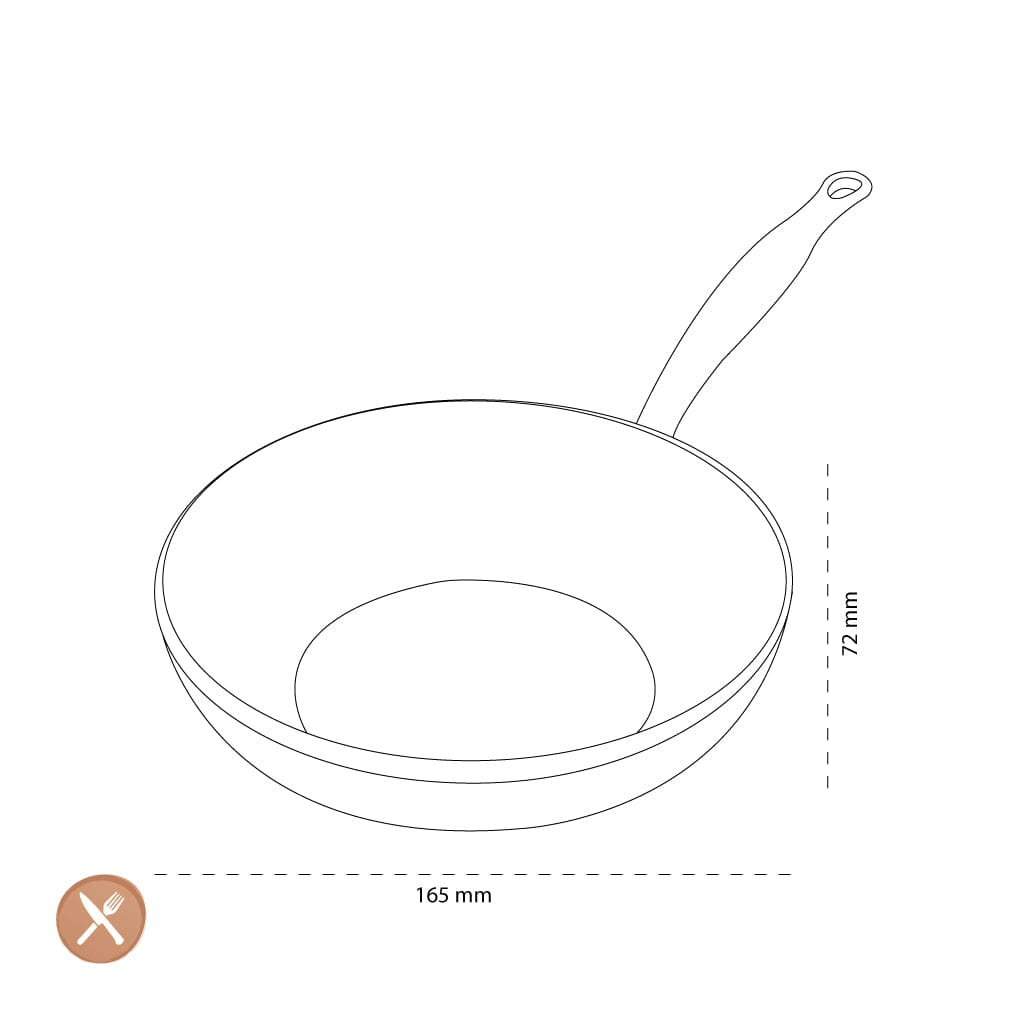 GreenPan - Barcelona Pro Wok met keramische antiaanbaklaag 28 cm Wokpan GreenPan 