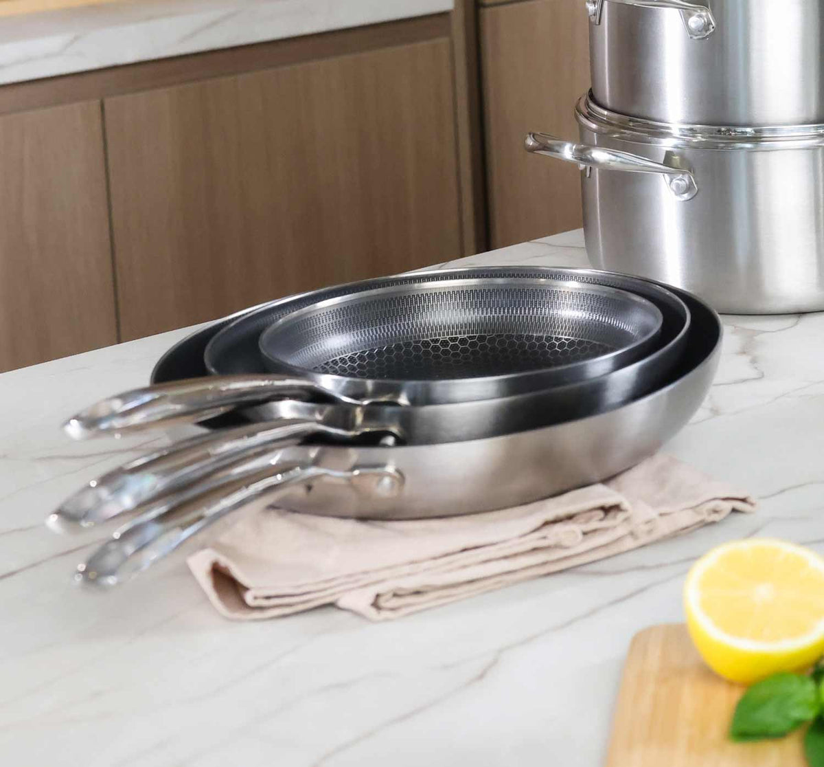 Cook & Pan - Honey Frying Pan Set 3-piece