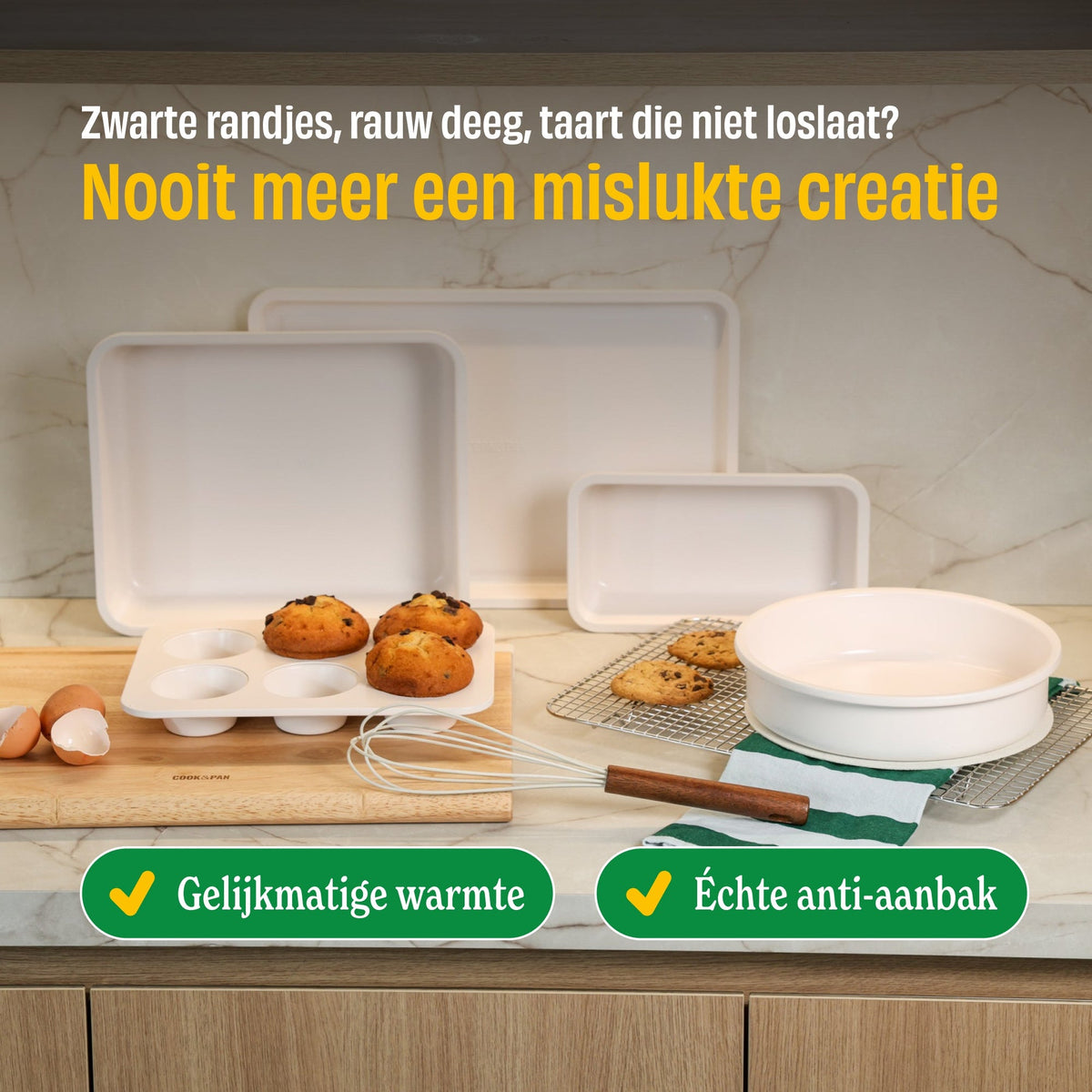 Cook & Pan - Go Ivory Baking Set 9-piece