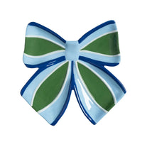 &amp;Klevering - Assiette Noeud Papillon - Bleu &amp;Klevering