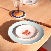 &amp;Klevering - Assiettes à pâtisserie Feast - Lot de 6 &amp;Klevering