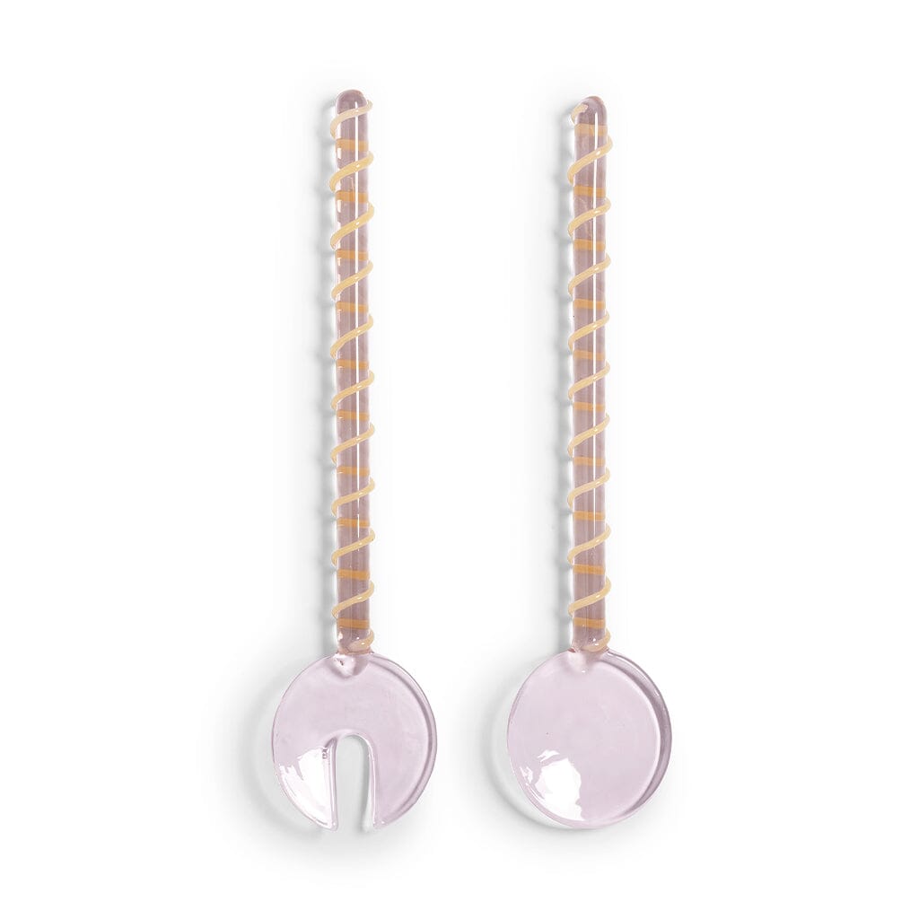 &Klevering - Saladebestek Sling - Roze &Klevering 