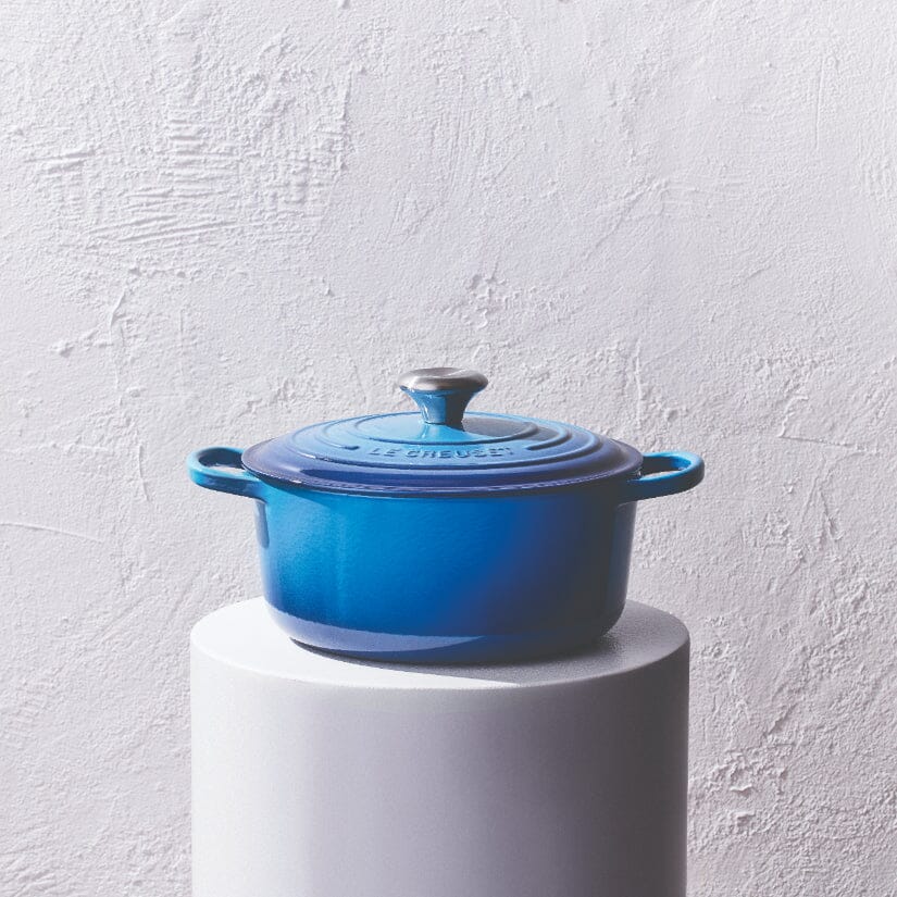 Le Creuset - Braad- / Stoofpan Signature rond Azure 18cm 1,8l Le Creuset 
