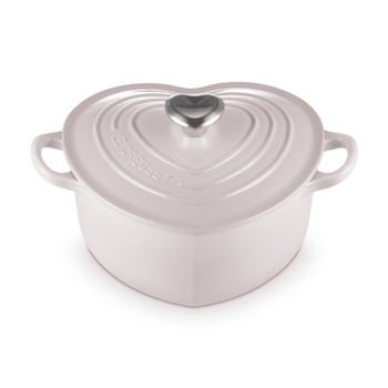 Le Creuset - Braadpan Hart - Shell Pink - 20 cm Le Creuset 