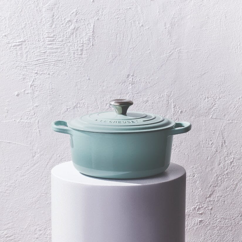 Le Creuset - Braadpan Signature rond Sea Salt 24cm 4,2l Braadpan Le Creuset 