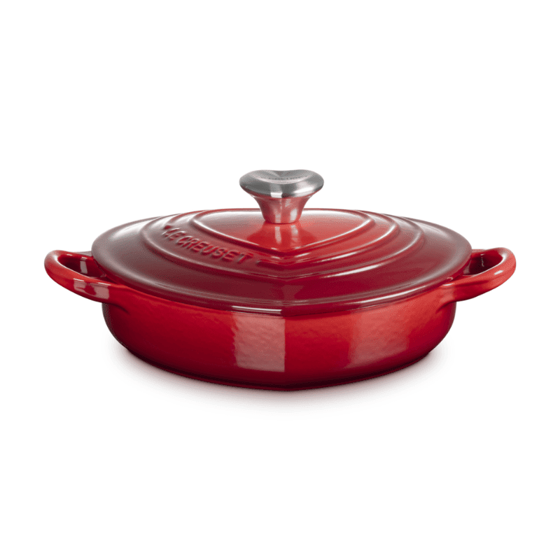 Le Creuset - Campagnard Hart - Kersenrood - 20 cm Le Creuset 