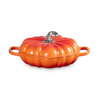 Le Creuset - Citrouille Campagnard Orange-rouge 28 cm Le Creuset