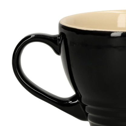 Le Creuset - Grote Cappuccino Mok Ebbenzwart 0,4l Le Creuset 