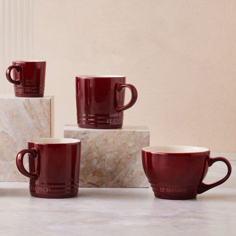 Mug cappuccino Le Creuset grand format Grenat 0,4 l 