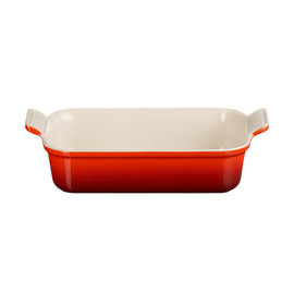 Le Creuset - Heritage Ovenschaal rechthoekig Kersenrood 26 x 19 cm Ovenschaal Le Creuset 