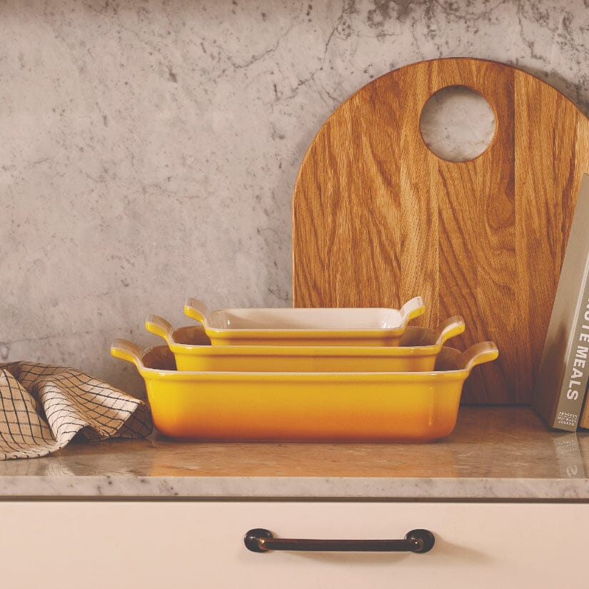 Le Creuset - Heritage Ovenschaal rechthoekig Nectar 32 x 24 cm Ovenschaal Le Creuset 
