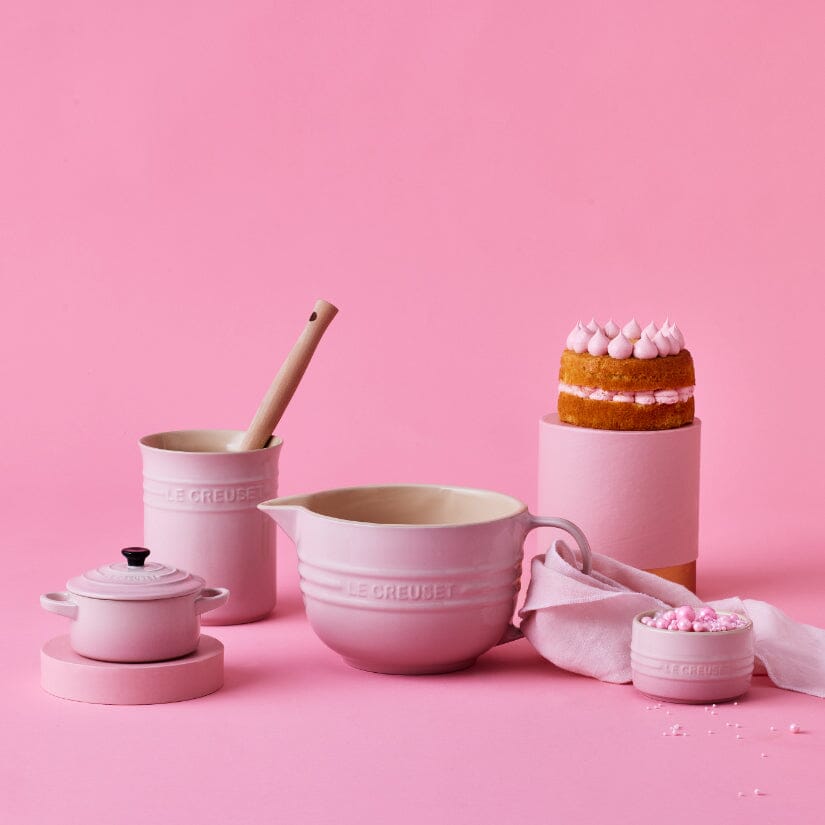 Le Creuset - Porte-ustensiles de cuisine Rose Coquillage 15 cm 1,1 l 