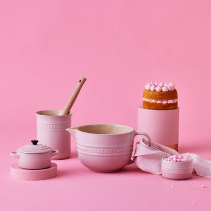 Le Creuset - Porte-ustensiles de cuisine Rose Coquillage 15 cm 1,1 l 
