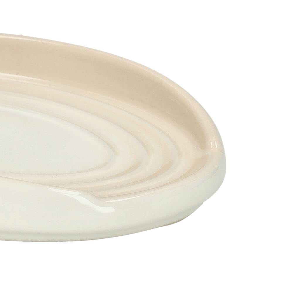 Le Creuset - Lepelhouder ovaal Meringue 15cm Lepelhouder Le Creuset 