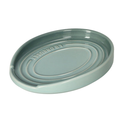 Le Creuset - Porte-cuillère ovale Sel de Mer 15cm Porte-cuillère Le Creuset