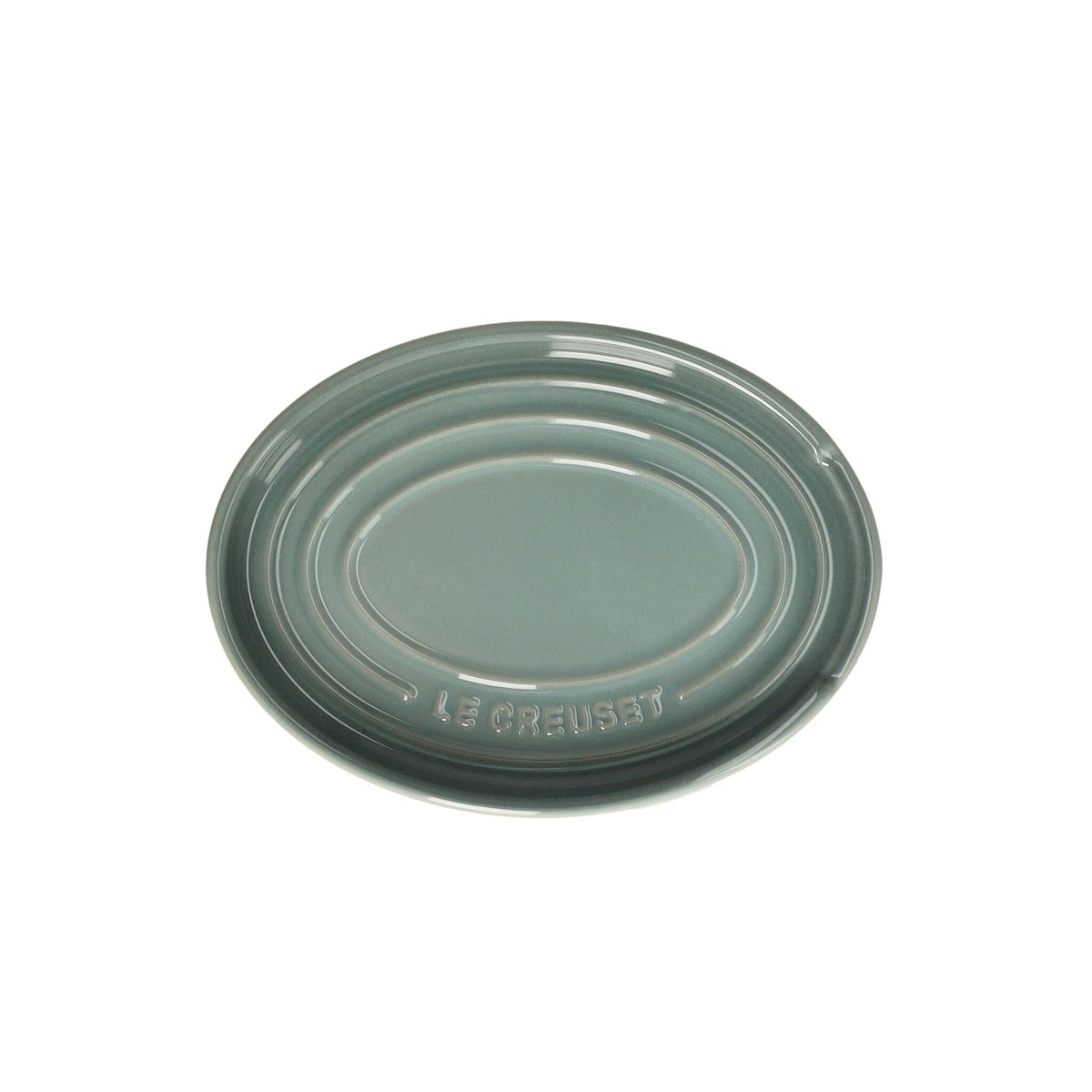 Le Creuset - Porte-cuillère ovale Sel de Mer 15cm Porte-cuillère Le Creuset