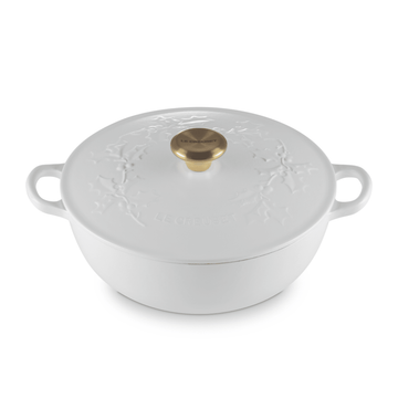 Le Creuset - Marmite Holly Cotton 26 cm 4,1 L Braadpan Le Creuset 