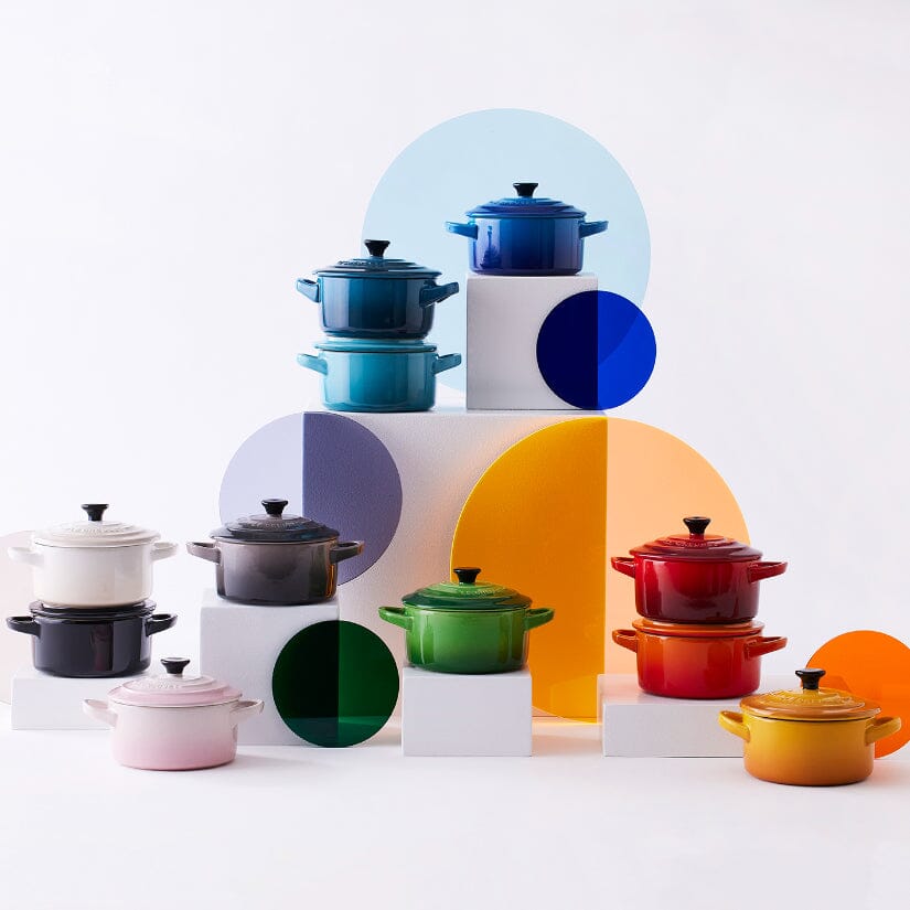 Le Creuset - Mini Cocotte Orange-Rouge 10cm 0.2l Cocotte Le Creuset 
