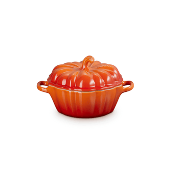 Le Creuset - Mini-braad/Stoofpan Pompoen Oranjerood 0,35 L Le Creuset 
