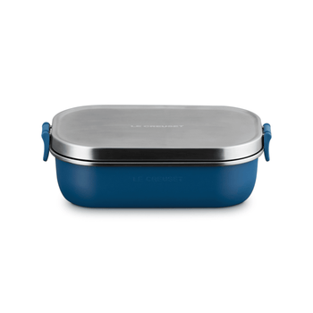 Le Creuset - On The Go Lunchbox 0,9L Deep Teal Voedingscontainer Le Creuset 