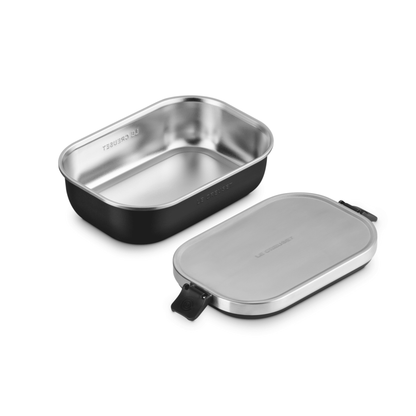 Le Creuset - Boîte à lunch nomade 0,9 L, noir mat 