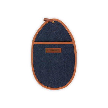 Le Creuset - Pannenlap Denim 32x20cm Pannenlappen Le Creuset 