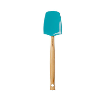 Le Creuset - Premium grote spatel Caribbean Blue Spatelset Le Creuset 