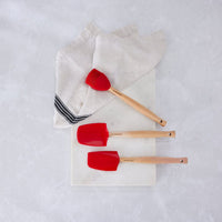 Le Creuset - Ensemble de spatules de qualité supérieure 3 pièces, rouge cerise