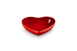 Le Creuset - Schaal Kersenrood Hart 20 cm serveerschaal Le Creuset 
