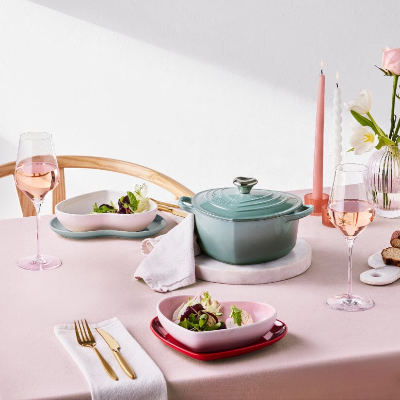 Le Creuset - Serveerschaal Hart Meringue Hart 30 cm Serveerschaal Le Creuset 