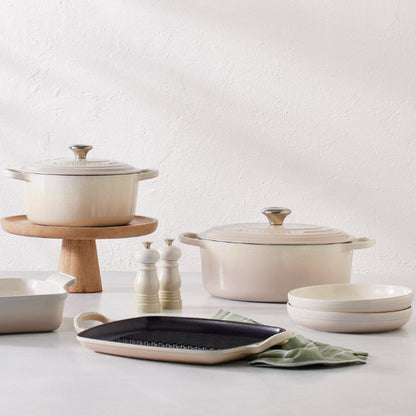 Le Creuset - Set van 2 Kleine Molens Meringue 11cm Peper- en Zoutmolen set Le Creuset 