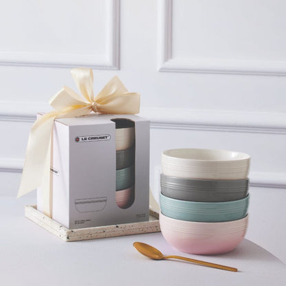 Le Creuset - Ensemble de 4 bols à petit-déjeuner Coupe 16 cm 0,77 l 