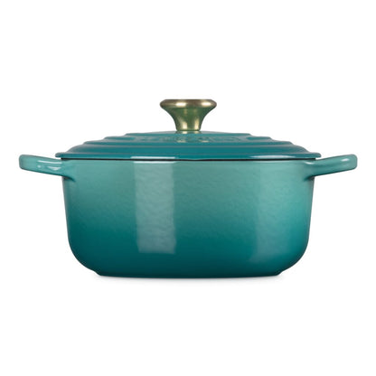Le Creuset - Signature Braadpan - Bleu Riviera - 20 cm Le Creuset 
