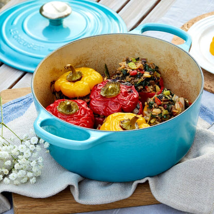 Le Creuset - Cocotte Signature Caraïbes Bleu 20 cm Cocotte Le Creuset