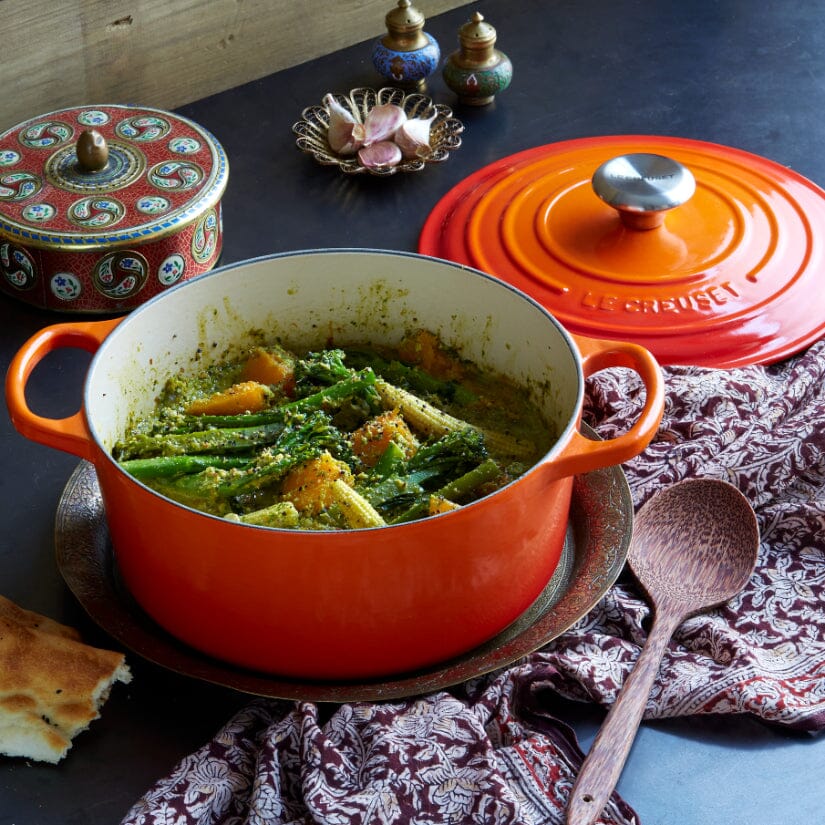 Le Creuset - Cocotte Signature Orange Rouge 24 cm Cocotte Le Creuset