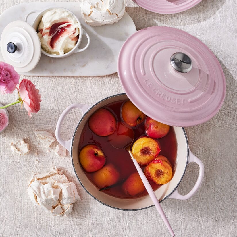 Le Creuset - Cocotte Signature Coquille Rose 24 cm Cocotte Le Creuset