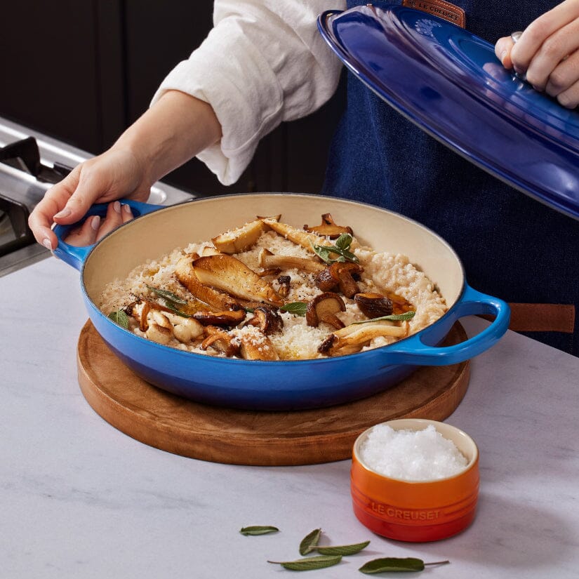 Le Creuset - Cocotte Campagnard Signature Azur 30 cm Cocotte Le Creuset