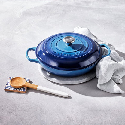 Le Creuset - Cocotte Campagnard Signature Azur 30 cm Cocotte Le Creuset