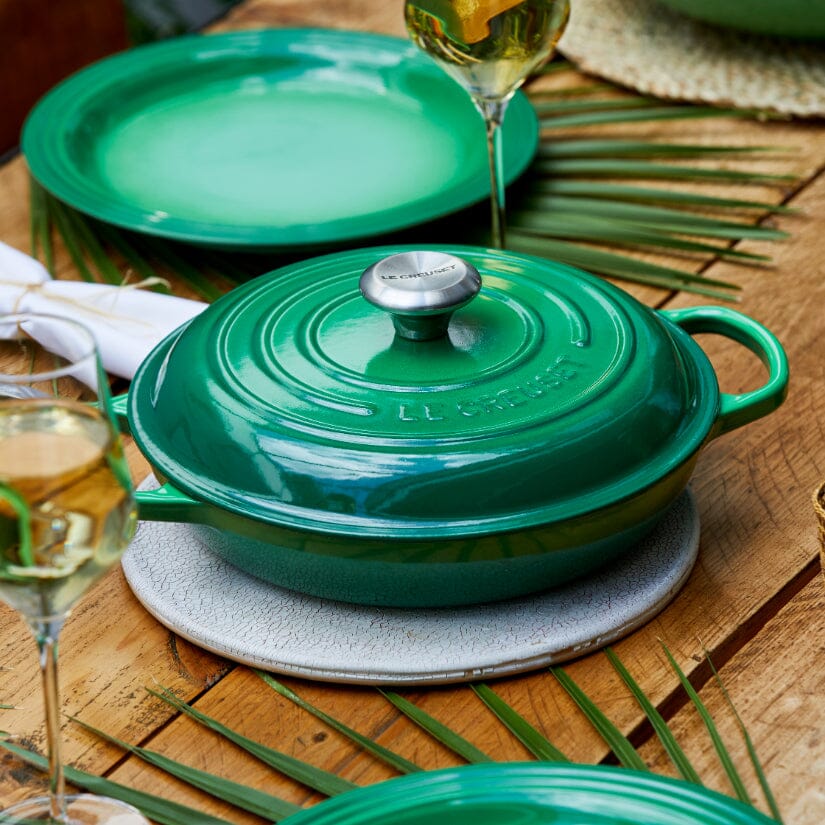Le Creuset - Cocotte Campagnard Signature Bambou 30 cm Cocotte Le Creuset