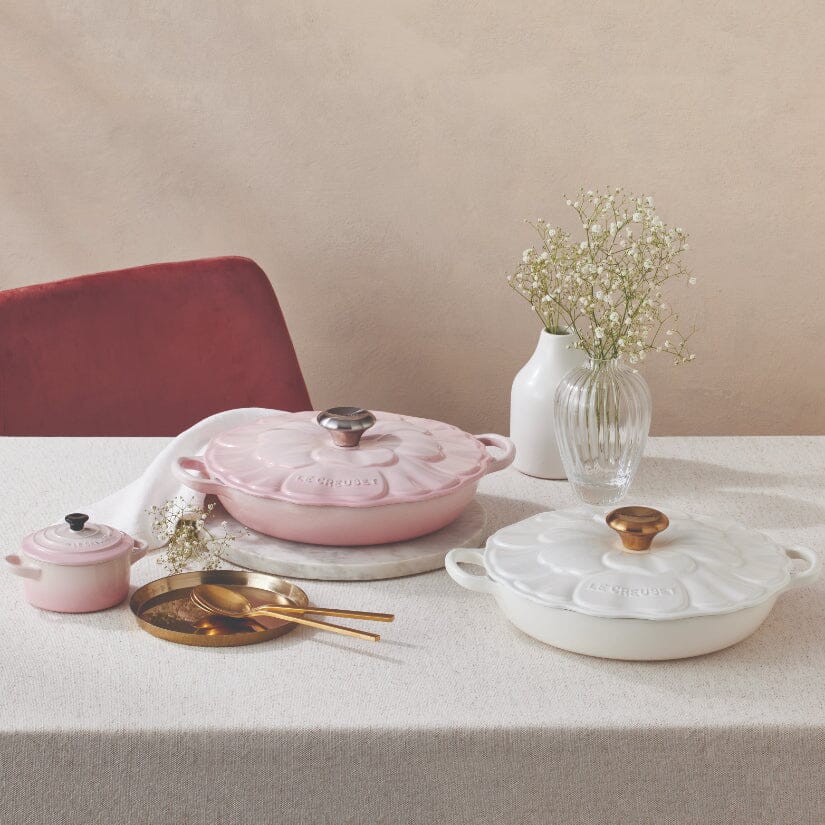 Le Creuset - Cocotte Campagnard Signature Blossom 26 cm Cocotte Le Creuset