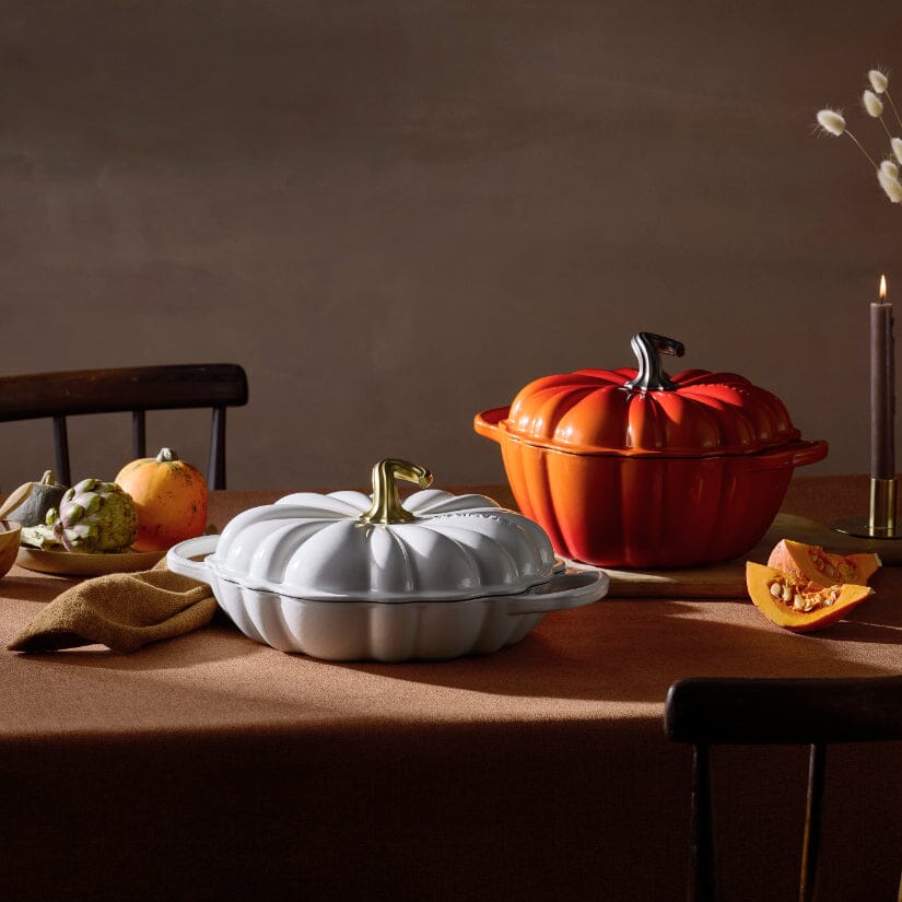 Le Creuset - Signature Pompoen Campagnard Wit 28 cm Braadpan Le Creuset 