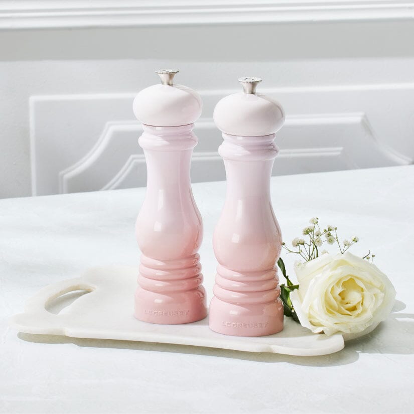 Moulin à sel Le Creuset rose coquillage 21 cm